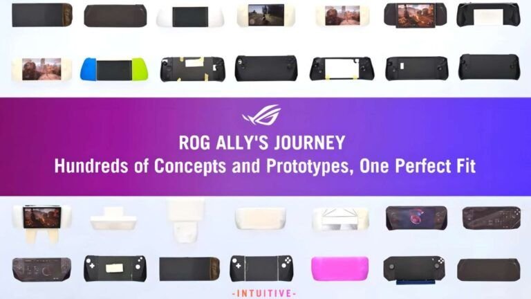 Asus ha estado construyendo el ROG Ally durante 5 años y aquí están los horribles prototipos para probarlo