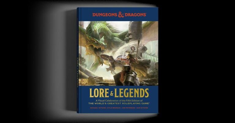El libro de arte de D&D Lore & Legends explorará la quinta edición, Crucial Function