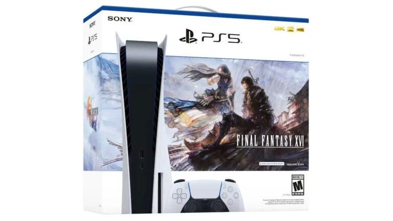 El paquete Remaining Fantasy XVI PlayStation 5 incluye una copia digital del juego
