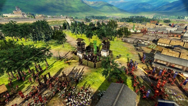 Nobunaga’s Ambition: Awakening detalla sus batallas de marcha y asedio
