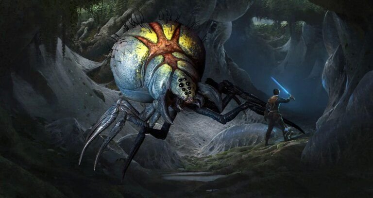 Star Wars Jedi: Survivor te permite eliminar arañas por completo con la función de aracnofobia