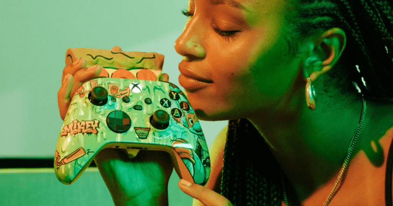 Los controladores de Xbox con aroma a pizza llegarán a promocionar la nueva película animada TMNT