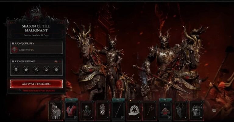 Diablo 4: Blizzard trabaja en una solución para que no actives accidentalmente el pase de batalla