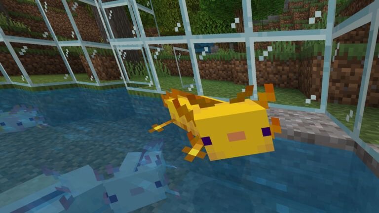 Guía de Minecraft axolotl: cómo encontrar, criar y domar