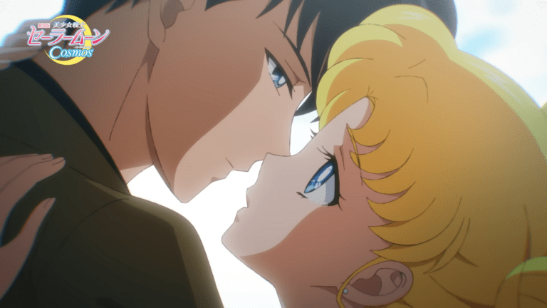 El video promocional de Sailor Moon Cosmos muestra la escena closing de Usagi